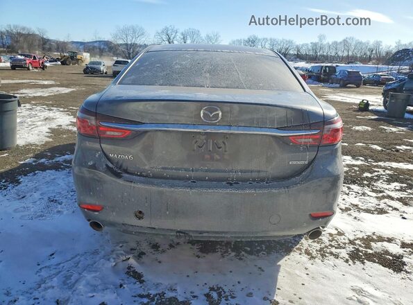 JM1GL1VM8M1603690 2021 MAZDA 6 Charcoal Вид ззаду