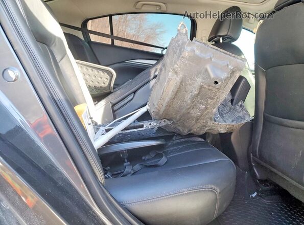 JM1GL1VM8M1603690 2021 MAZDA 6 Charcoal Вид задніх сидінь