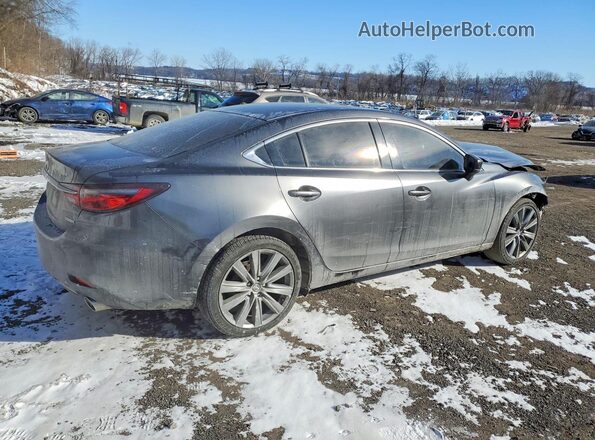 JM1GL1VM8M1603690 2021 MAZDA 6 Charcoal Задня права чверть