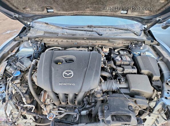 JM1GL1VM8M1609750 2021 MAZDA 6 Синий Вид задней части салона