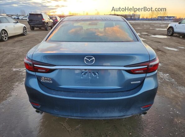 JM1GL1VM8M1609750 2021 MAZDA 6 Синий Вид сзади
