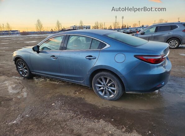JM1GL1VM8M1609750 2021 MAZDA 6 Синий Задняя левая четверть