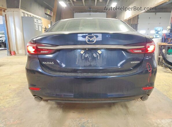 JM1GL1VM9M1603178 2021 MAZDA 6 Синий Вид сзади