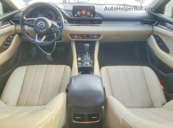 JM1GL1VM9M1607778 2021 MAZDA 6 Blue Вид панелі приладів