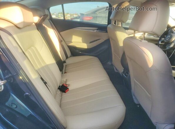 JM1GL1VM9M1607778 2021 MAZDA 6 Blue Вид задніх сидінь