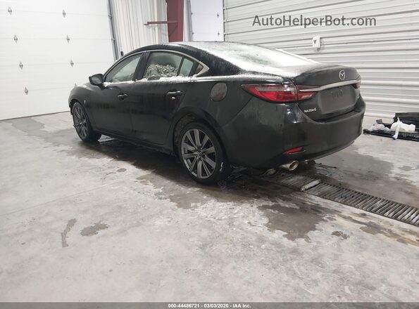 JM1GL1VMXM1606686 2021 MAZDA 6 Black Rear left