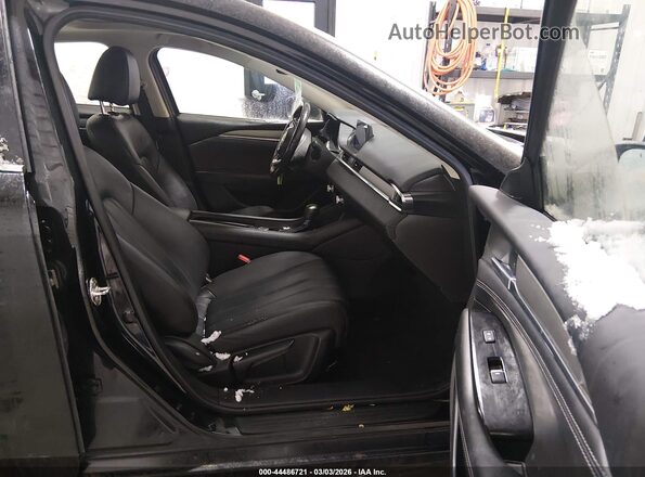 JM1GL1VMXM1606686 2021 MAZDA 6 Black Front interior view