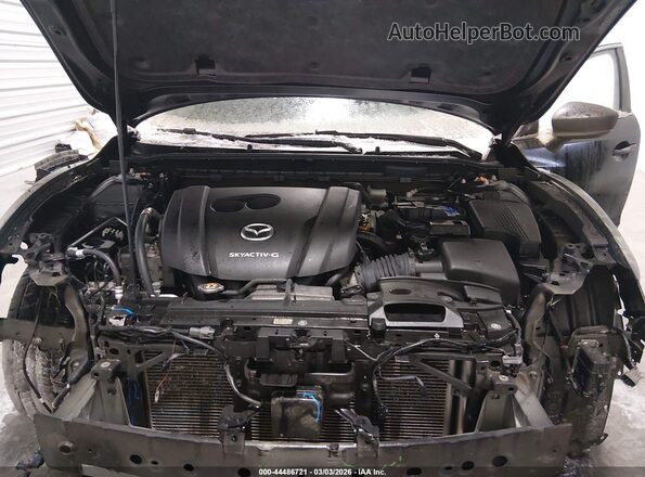 JM1GL1VMXM1606686 2021 MAZDA 6 Black Rear view