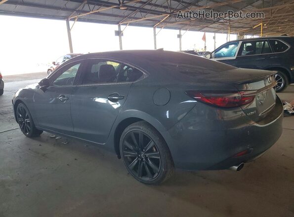JM1GL1WY3M1611746 2021 MAZDA 6 Blue Задня ліва чверть