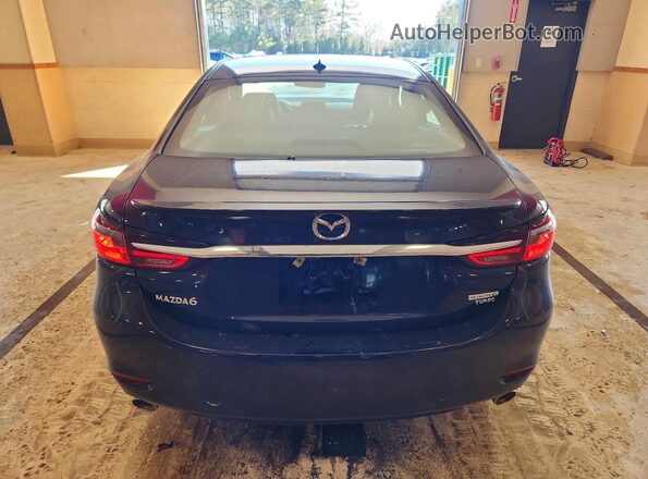 JM1GL1WY4M1616101 2021 MAZDA 6 Black Widok z tyłu
