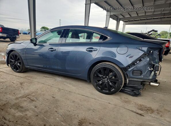 JM1GL1WY6M1613393 2021 MAZDA 6 Gray Trasero izquierdo