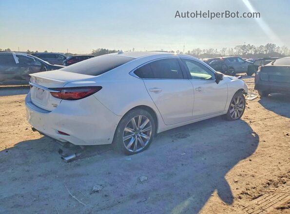 JM1GL1XY0M1619267 2021 MAZDA 6 Белый Задняя правая четверть