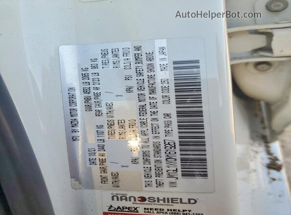 JM1GL1XY0M1619267 2021 MAZDA 6 Белый Вид подкапотного пространства