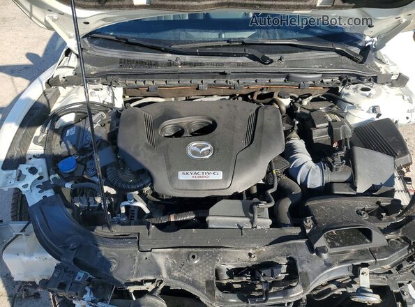 JM1GL1XY0M1619267 2021 MAZDA 6 Белый Вид задней части салона