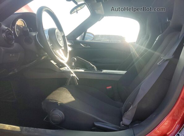 JM1NDAB75G0118680 2016 MAZDA MX-5 Red Widok wnętrza z przodu