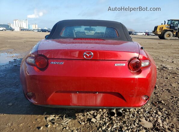 JM1NDAB75G0118680 2016 MAZDA MX-5 Red Widok z tyłu