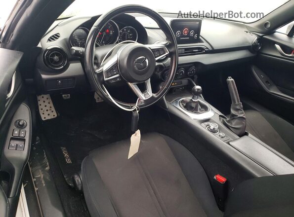 JM1NDAB77K0302169 2019 MAZDA MX-5 White Առջևի վահանակի տեսք