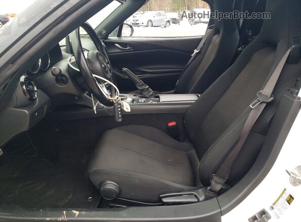 JM1NDAB77K0302169 2019 MAZDA MX-5 White Սալոնի դիմացի տեսք