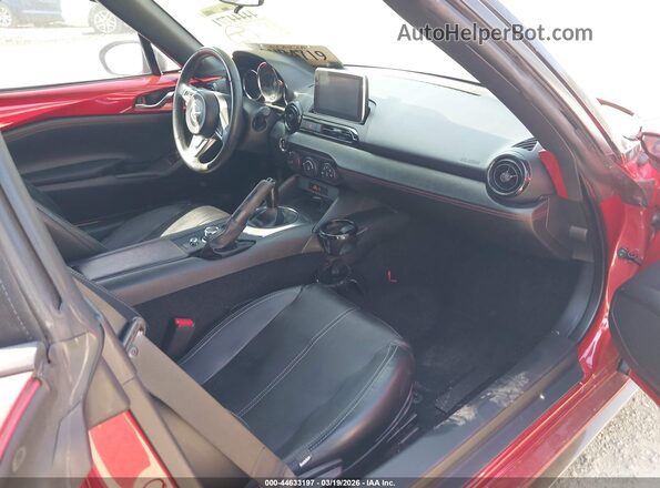 JM1NDAC70G0105382 2016 MAZDA MX-5 MIATA Red Vista interior delantera