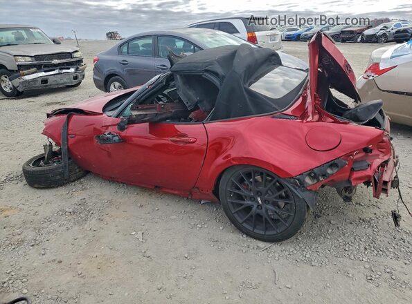 JM1NDAC70G0119640 2016 MAZDA MX-5 Red Rear left