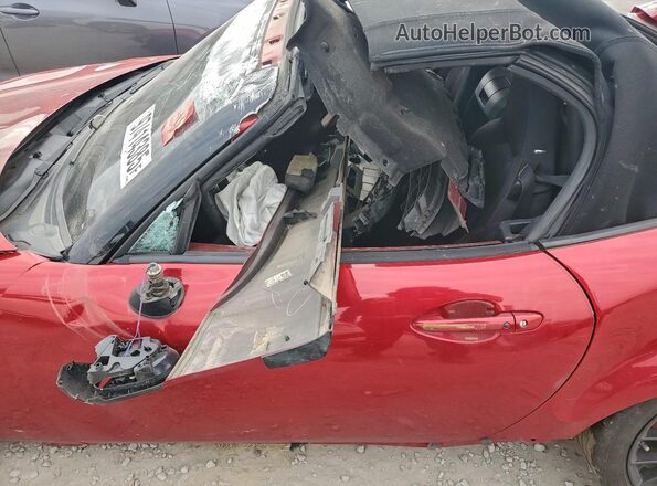 JM1NDAC70G0119640 2016 MAZDA MX-5 Red Front interior view