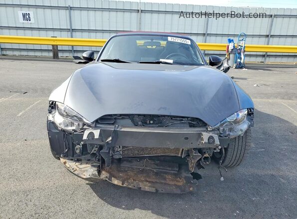 JM1NDAC73J0201921 2018 MAZDA MX-5 Gray Front view