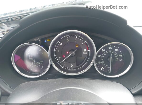 JM1NDAC73K0305665 2019 MAZDA MX-5 MIATA Gray Widok tylnych siedzeń