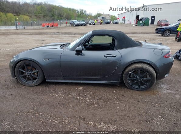 JM1NDAC73K0305665 2019 MAZDA MX-5 MIATA Gray Widok wnętrza 360 stopni