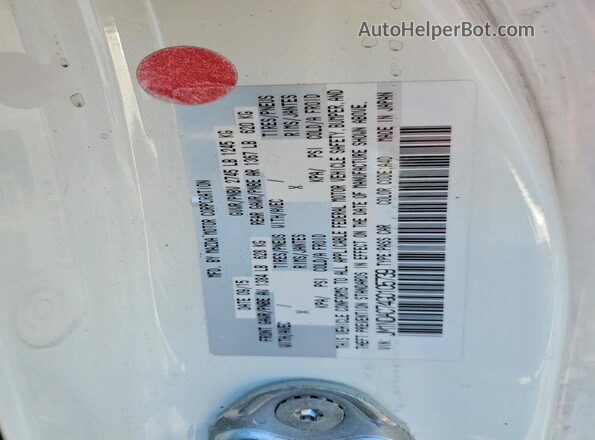 JM1NDAC74G0105739 2016 MAZDA MX-5 White Vista del compartimento del motor