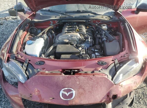 JM1NDAC74K0311314 2019 MAZDA MX-5 Красный Вид задней части салона
