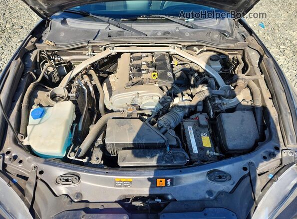 JM1NDAC76H0121250 2017 MAZDA MX-5 Gray Սալոնի հետևի տեսք