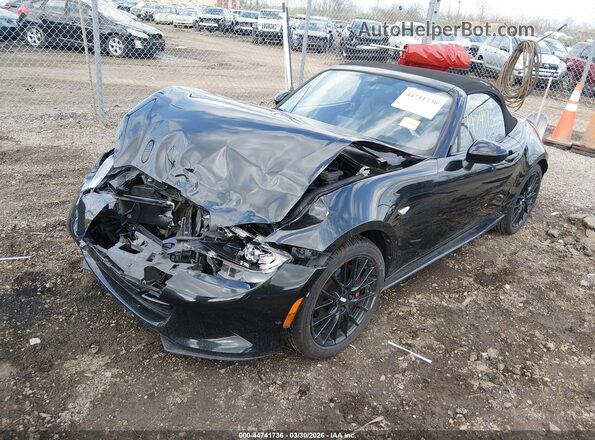JM1NDAC78K0305466 2019 MAZDA MX-5 MIATA Black Vista tres cuartos delantera izquierda