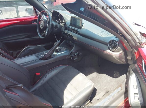 JM1NDAC79K0307677 2019 MAZDA MX-5 MIATA Burgundy Vista interior delantera