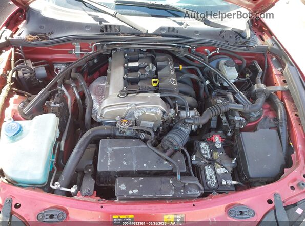 JM1NDAC79K0307677 2019 MAZDA MX-5 MIATA Burgundy Vista trasera