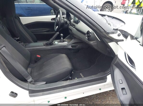 JM1NDAC7XM0460684 2021 MAZDA MX-5 MIATA White წინა სალონის ხედი