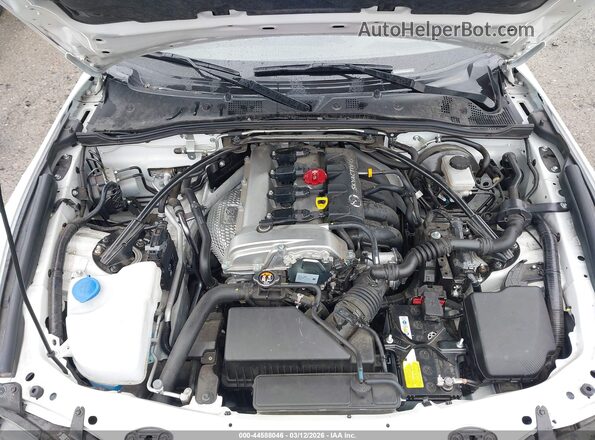 JM1NDAC7XM0460684 2021 MAZDA MX-5 MIATA White უკანა ხედი