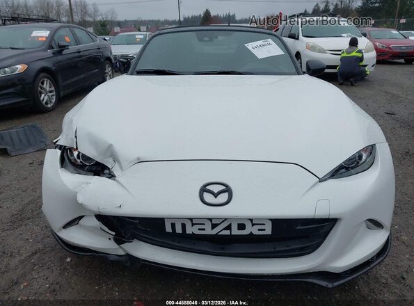 JM1NDAC7XM0460684 2021 MAZDA MX-5 MIATA White უკანა სალონის ხედი