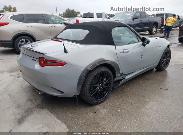 JM1NDAC7XS0653348 2025 MAZDA MX-5 MIATA Gray Задня права чверть