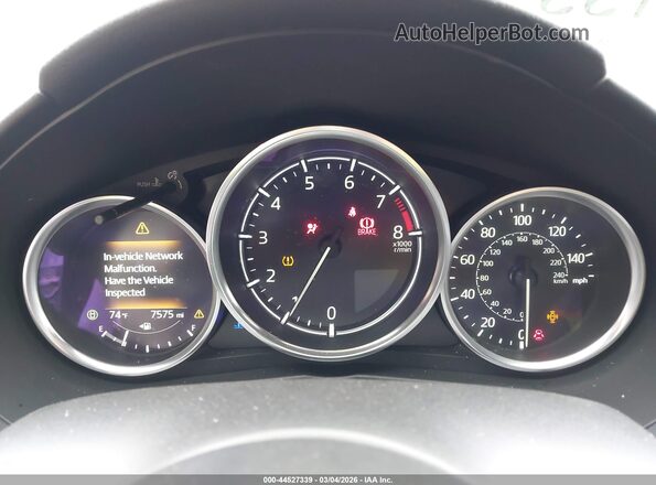 JM1NDAC7XS0653348 2025 MAZDA MX-5 MIATA Gray Вид задніх сидінь
