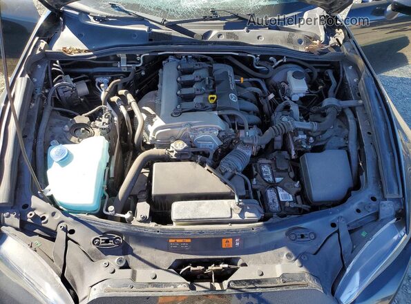 JM1NDAD71G0108290 2016 MAZDA MX-5 Black Rear interior view
