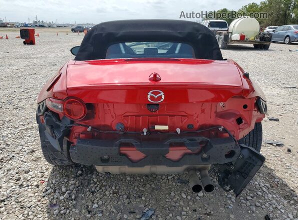 JM1NDAD71G0116440 2016 MAZDA MX-5 Red Rear seats view