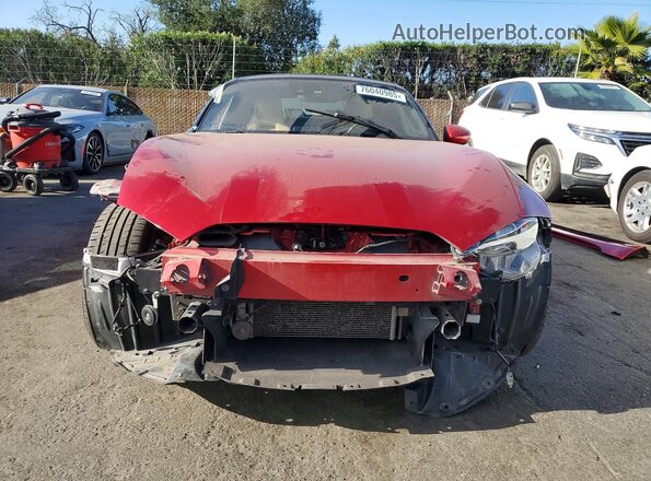JM1NDAD72G0102028 2016 MAZDA MX-5 Red Front view
