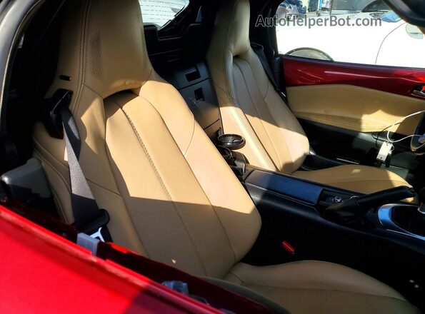 JM1NDAD72G0102028 2016 MAZDA MX-5 Red Rear seats view