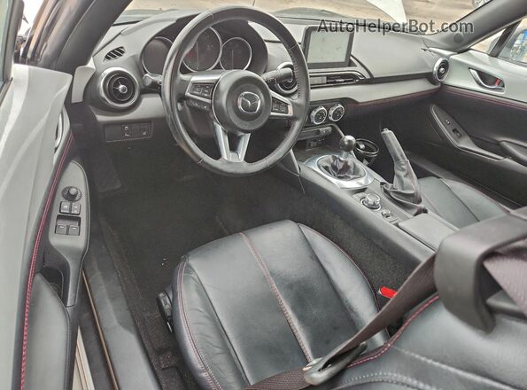 JM1NDAD72J0200676 2018 MAZDA MX-5 White Widok deski rozdzielczej