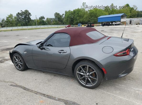 JM1NDAD72J0203206 2018 MAZDA MX-5 Charcoal Trasero izquierdo