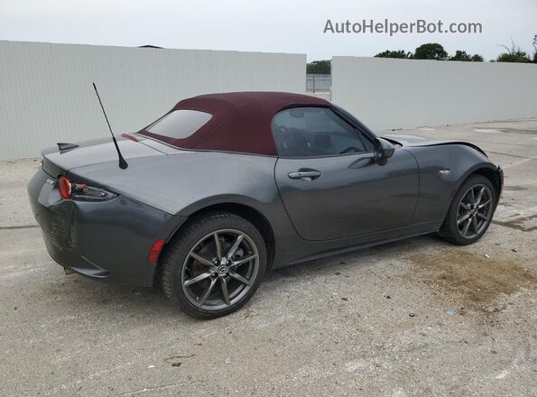 JM1NDAD72J0203206 2018 MAZDA MX-5 Charcoal Trasero derecho