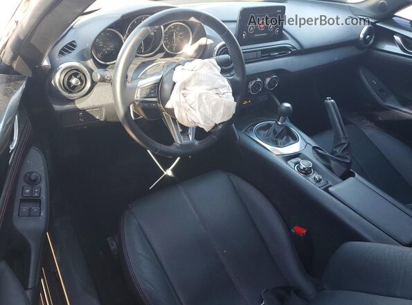 JM1NDAD72J0203206 2018 MAZDA MX-5 Charcoal Vista del salpicadero