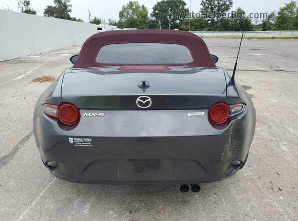 JM1NDAD72J0203206 2018 MAZDA MX-5 Charcoal Vista trasera