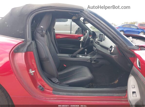 JM1NDAD73G0111949 2016 MAZDA MX-5 MIATA Red Vista interior delantera