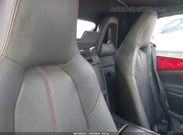 JM1NDAD73G0111949 2016 MAZDA MX-5 MIATA Red Vista de la etiqueta del VIN
